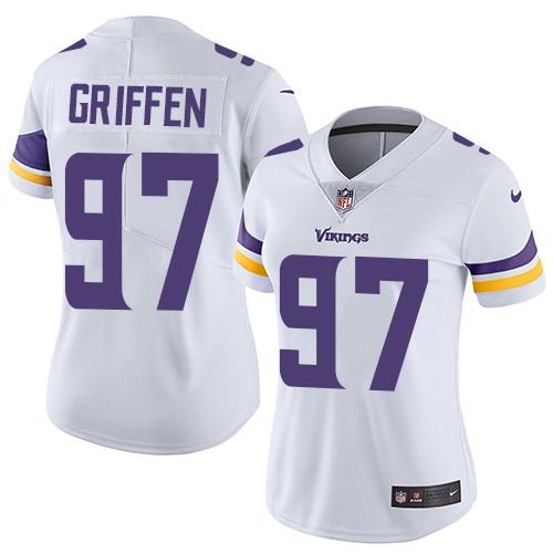 Women 2019 Minnesota Vikings #97 Griffen white Nike Vapor Untouchable Limited NFL Jersey